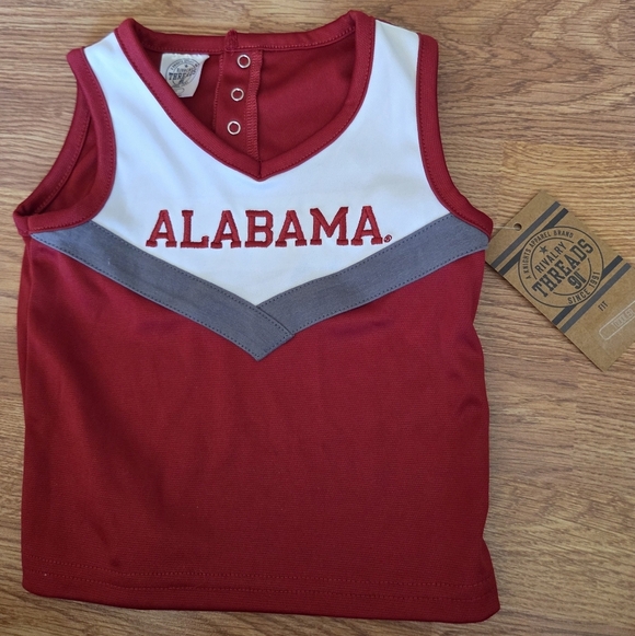 Rivalry Threads Other - University Of Alabama Baby Cheerleading Jersey 2T NWT $20 Crimson Tide NCAA